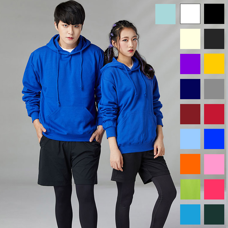 국산 베이직 특양면 후드티 반티 (아동 성인)