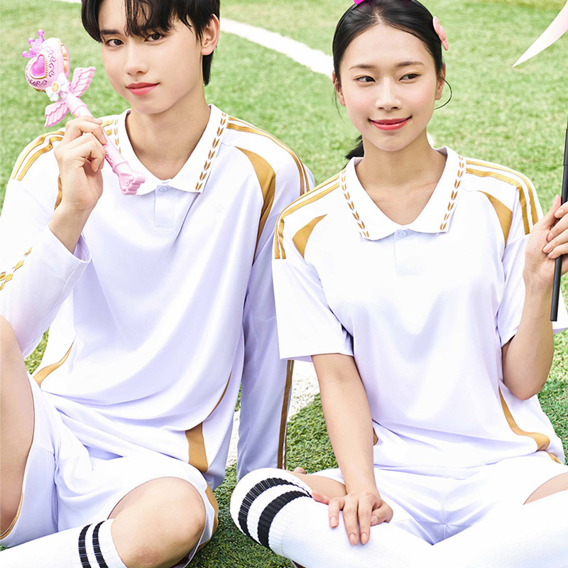 BF502 LAFC 어웨이 반팔 긴팔/축구 반티/백색 골드/아동