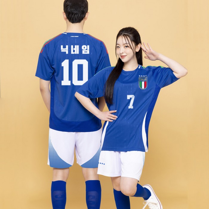 BF532 이탈리아 국가대표 홈 반팔/축구 반티/파랑