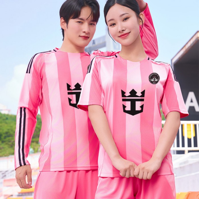 BF568 마이애미 홈 반팔 긴팔/축구 반티/핑크