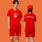해상구조대 반티 라이프가드 빨강 반팔 티셔츠/쿨론/lifeguard 안전요원