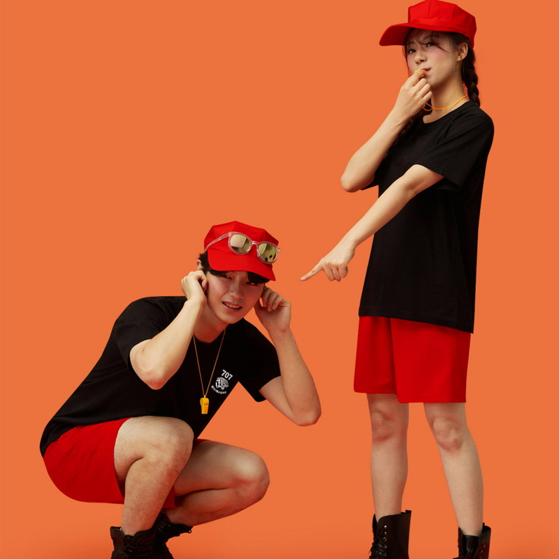 707 특임대 반티 검정 반팔 티셔츠(제707특수임무단)