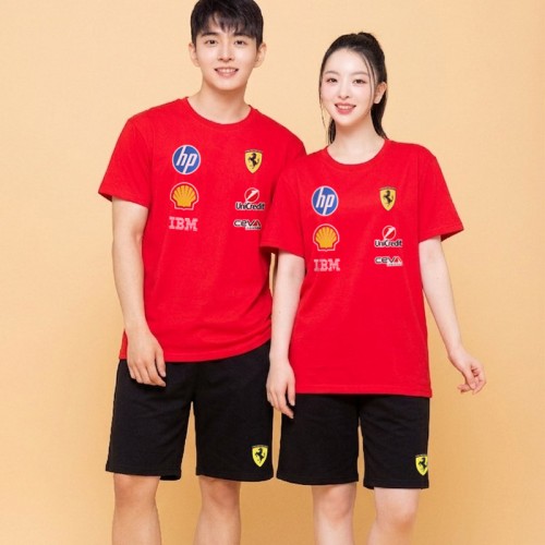 F1 페라리 빨강 반팔 반티/코스프레/체육대회