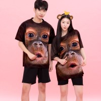 원숭이 티셔츠 반팔 반티/오랑우탄 침팬지