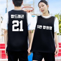 코카콜라 농구나시 반티 블랙(옆선 백색)/검정