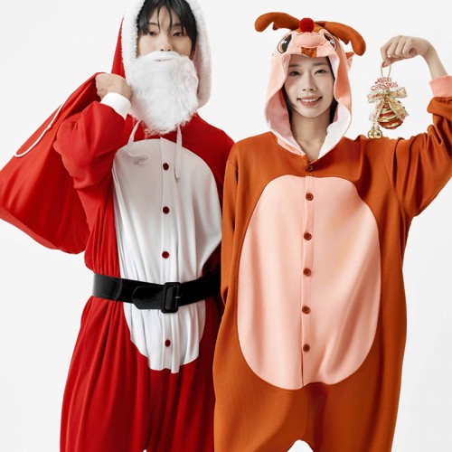 산타 동물 잠옷 반티/크리스마스