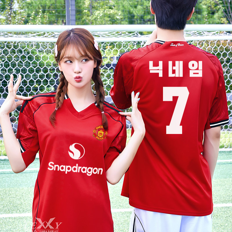 LF573 맨체스터유나이티드 홈 반팔 긴팔/축구 반티/빨강/맨유