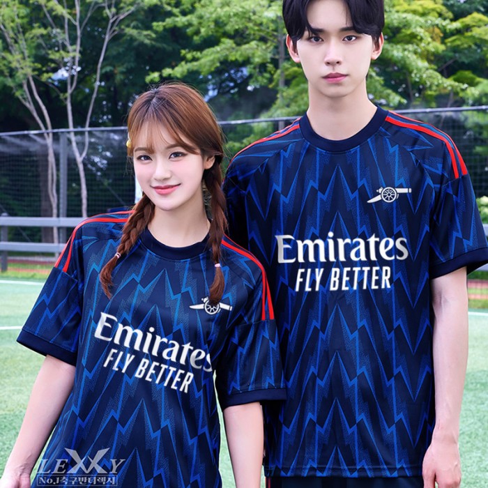 LF576 아스날 어웨이 홈 반팔/축구 반티/네이비