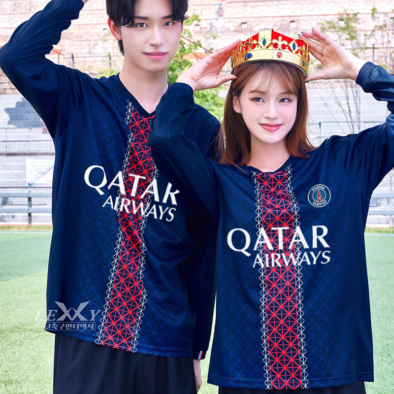 LF584 파리생제르망 홈 반팔 긴팔/축구 반티/파랑 PSG