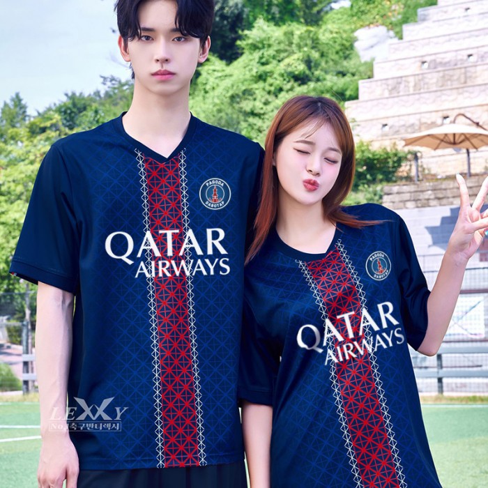 LF584 파리생제르망 홈 반팔 긴팔/축구 반티/파랑 PSG