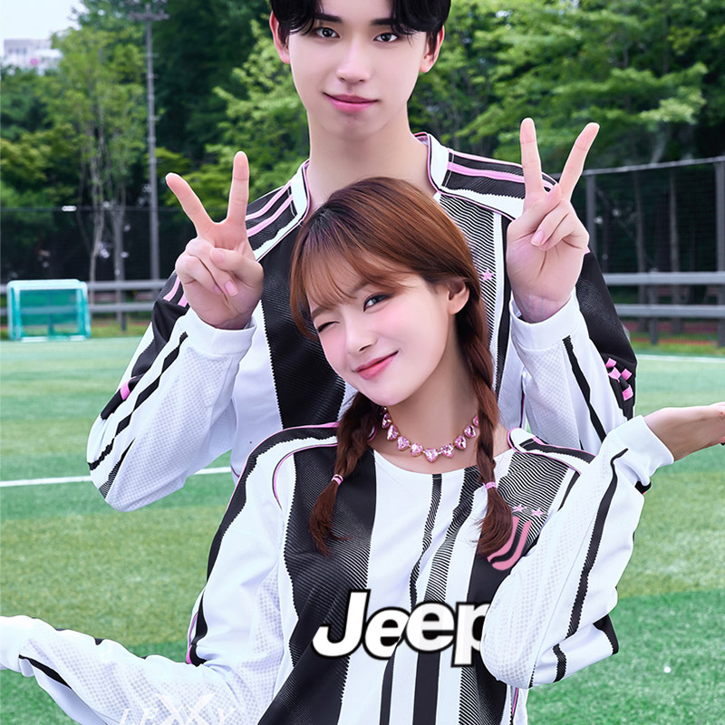 LF586 유벤투스 홈 반팔 긴팔/축구 반티/스트라이프 검정