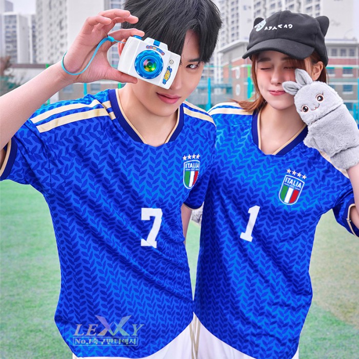 LF614 26-27 이탈리아 국가대표 홈 반팔 긴팔/축구복 반티/색상