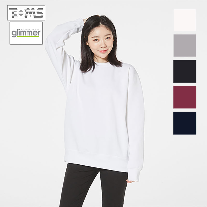 톰스 프린트스타 고급형 드라이 기모 맨투맨/빅사이즈